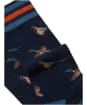 Men's Joules Kingsbury Socks - 2 Pack - Navy Birds