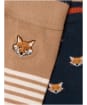 Men's Joules Kingsbury Socks - 2 Pack - Tan / Navy Fox