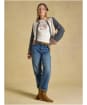 Women's Joules Nora Colourblock Cardigan - Brown