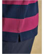 Men's Joules Woody Stripe Classic Fit Cotton Polo Shirt - Berry Pink