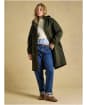 Women's Joules Stormwell Waterproof Raincoat - Green
