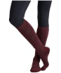 Ridgeline Cotton Work Socks - Full Length - Oxblood Multi