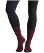 Ridgeline Cotton Work Socks – Mid Length - Oxblood Multi