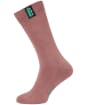 Ridgeline Cotton Work Socks – Mid Length - Oxblood Multi