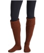 Ridgeline Double Cuff Welly Sock - Nutmeg