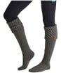 Ridgeline Double Cuff Welly Sock - Moss
