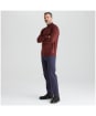 Men's Ridgeline Hartland 1/4 Zip Knit - Oxblood