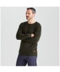 Men's Ridgeline Hartland Crew Knit - Deep Forest