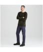 Men's Ridgeline Hartland Crew Knit - Deep Forest