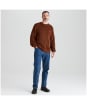 Men's Ridgeline Journeyman Knit Jumper - Nutmeg