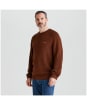Men's Ridgeline Journeyman Knit Jumper - Nutmeg