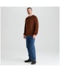 Men's Ridgeline Journeyman Knit Jumper - Nutmeg