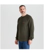 Men's Ridgeline Journeyman Knit Jumper - Moss