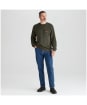 Men's Ridgeline Journeyman Knit Jumper - Moss