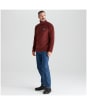  Men’s Ridgeline Narvik Fleece - Oxblood
