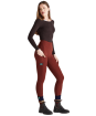 Women's Ridgeline Infinity Leggings - Winter Berry
