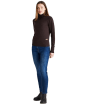  Women's Ridgeline Melford Roll Neck Knit - Deep Bark