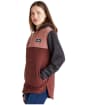 Women's Ridgeline Tribe Hoodie - Oxblood Tri Colour