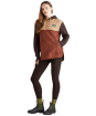 Women's Ridgeline Tribe Hoodie - Nutmeg Tri Colour