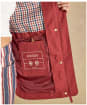 Women's Joules Portwell Waterproof Raincoat - Rust