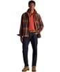 Men's Joules Flannel Overshirt - Brown