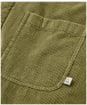  Men's Passenger Clothing Kodiak Sherpa Lined Cord Overshirt 3.0 - Khaki