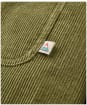  Men's Passenger Clothing Kodiak Sherpa Lined Cord Overshirt 3.0 - Khaki