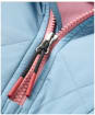  Women's Passenger Clothing Beaumont Recycled Polar Hooded Fleece - Faded Denim