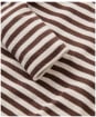 Women's Passenger Clothing Panorama Striped Long Sleeve T-Shirt - Chestnut