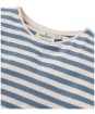 Women's Passenger Clothing Panorama Striped Long Sleeve T-Shirt - Chestnut
