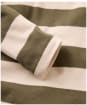 Women's Passenger Clothing Panorama Striped Long Sleeve T-Shirt - Dusty Olive