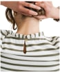 Women's Lily & Me Marnie Stripe Top - Olive / Ecru