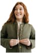 Women's Lily & Me Scarlett Reversible Jacket - Dark Olive