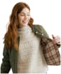 Women's Lily & Me Scarlett Reversible Jacket - Dark Olive