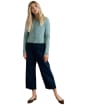 Women's Lily & Me Georgia Canvas Trousers - Navy