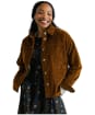  Women's Lily & Me Olivia Shirt Jacket - Burnt Caramel