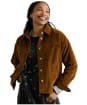  Women's Lily & Me Olivia Shirt Jacket - Burnt Caramel