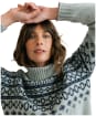 Women's Lily & Me Easel Fair Isle Jumper - Mist
