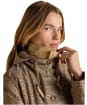 Women's Joules Rainmore Waterproof Raincoat - Tweed Check