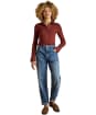  Women's Joules Anita Shirt - Port Red
