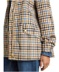 Women's Joules Everdry Waterproof Packable Raincoat - Tan Check