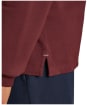 Men's Joules Woody Long Sleeve Polo Shirt - Burgundy Red