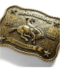 R.M. Williams Cloudbuster Trophy Belt Buckle - Antique Brass