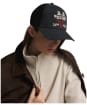 Men's R.M. Williams Longhorn Trucker Cap - Black Wash