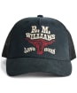 Men's R.M. Williams Longhorn Trucker Cap - Black Wash