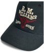 Men's R.M. Williams Longhorn Trucker Cap - Black Wash