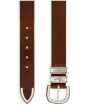 Men's R.M. Williams 1 1/2" Rope Drover Belt - Caramel
