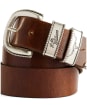 Men's R.M. Williams 1 1/2" Rope Drover Belt - Caramel