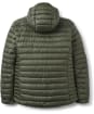 Men's Rab Microlight Alpine Down Hooded Jacket - Army