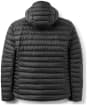 Men's Rab Microlight Alpine Down Hooded Jacket - Black